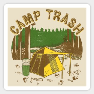 Camp Trash // Stuart Larkin - Mad TV Sticker